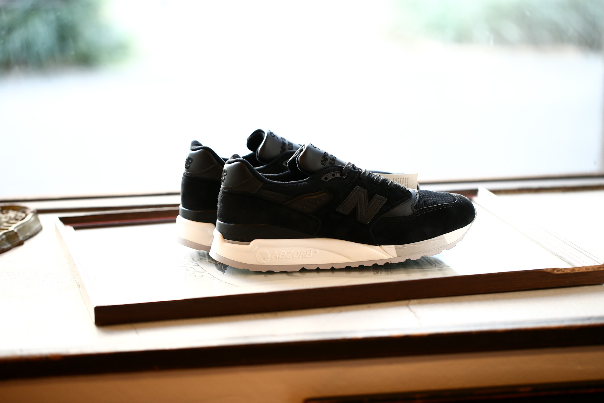 new balance (ニューバランス) M998 NJ (CLASSICS TRADITIONNELS) LIMITED EDITION レザースニーカー BLACK (ブラック・NJ) Made in USA (アメリカ製) 2018 秋冬新作 newbalance 愛知 名古屋 alto e diritto altoediritto アルトエデリット