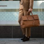 ACATE（アカーテ）OSTRO(オストロ) , OSTRO-M(オストロM)  Montblanc leather(モンブランレザー) トートバック レザーバック CUOIO(キャメル),NOTE(ネイビー),NERO(ブラック),AZZURO(サックス),ROSSO(レッド),TAUPE(ベージュ) MADE IN ITALY(イタリア製) 2019 秋冬【ご予約受付中】のイメージ