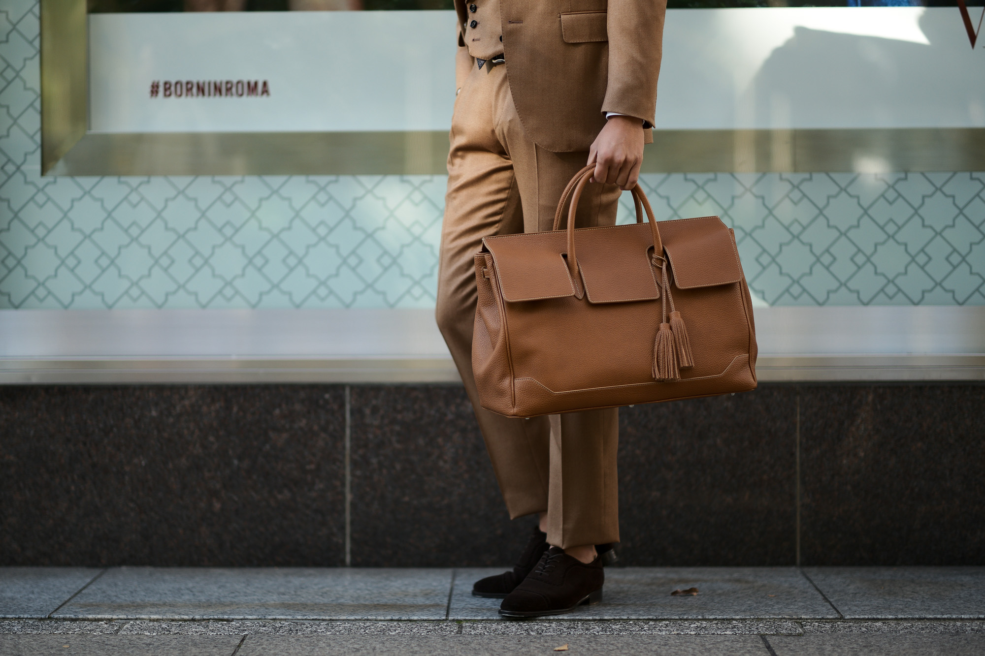 ACATE（アカーテ）OSTRO-M(オストロ-M) Montblanc leather(モンブランレザー) トートバック レザーバック CUOIO(クオイオ) MADE IN ITALY(イタリア製) 2018 秋冬新作 愛知 名古屋 altoediritto アルトエデリット トートバック