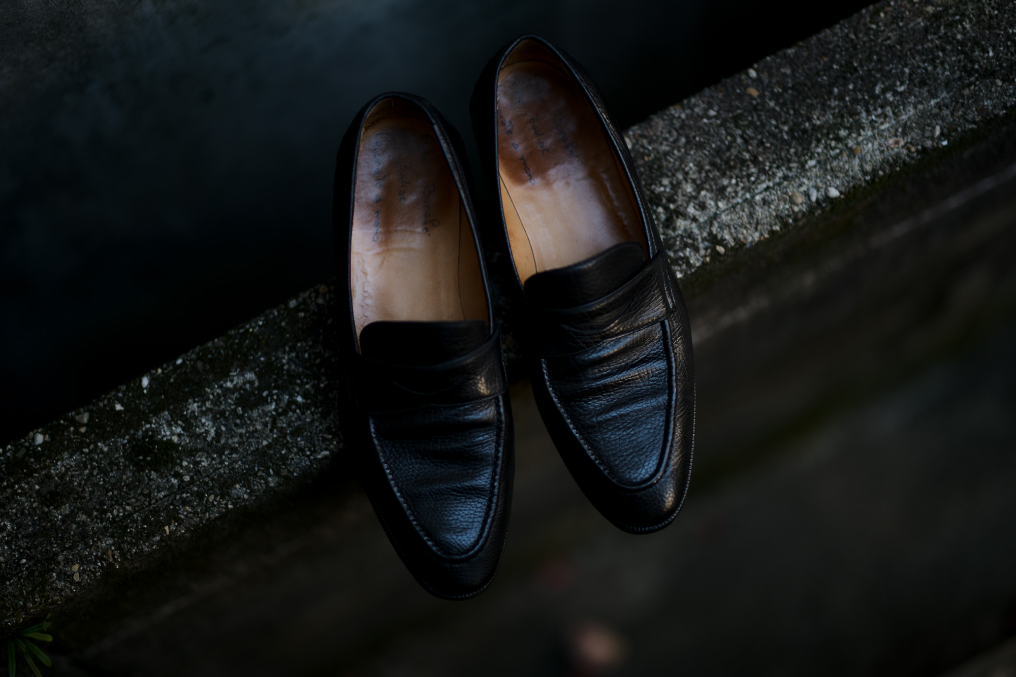 ENZO BONAFE(エンツォボナフェ) ART. EB-08 Coin Loafer コインローファー LAMA ラマレザー ドレスシューズ ローファー NERO(ブラック) made in italy (イタリア製) 2019 春夏 【ご予約受付中】 愛知 名古屋 enzobonafe エンツォボナフェ eb08 ローファー zodiac nagoya alto e diritto altoediritto アルトエデリット コードバン