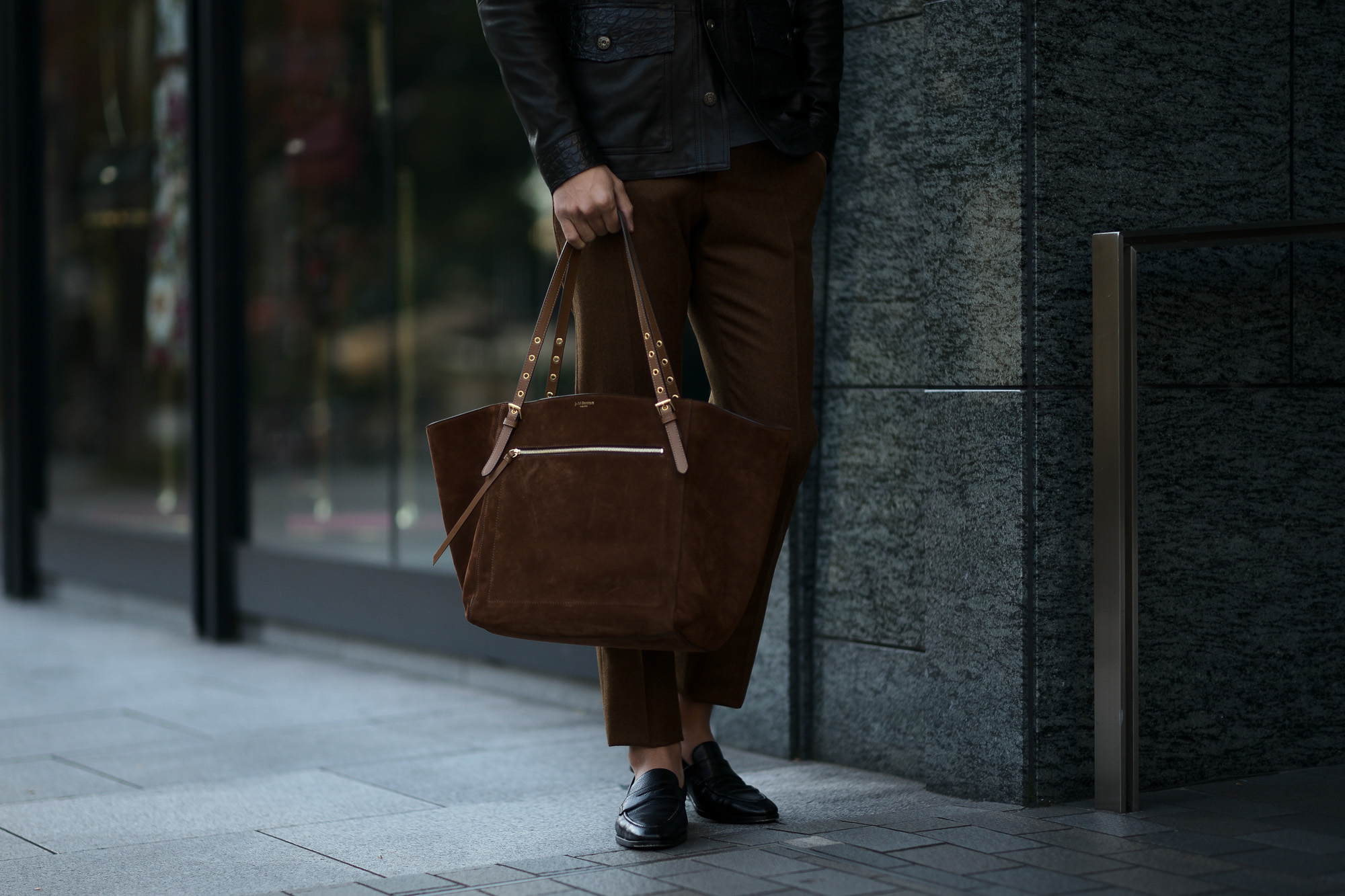 J&M DAVIDSON (ジェイアンドエムデヴィッドソン) RITA L (リタ L) SUEDE LEATHER (スウェードレザー) トートバッグ BROWN (ブラウン・652) Made in spain (スペイン製) 2018 秋冬新作 jandmdavidson jmdavidson 愛知 名古屋 alto e diritto アルトエデリット LOUIS VUITTON LOUISVUITTON ルイ・ヴィトン ルイヴィトン クラッチバック