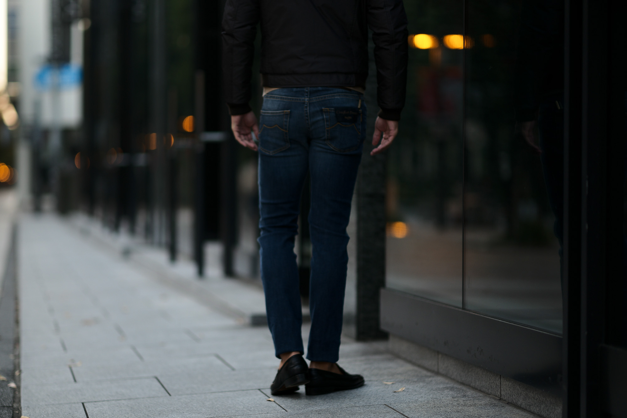 MOORER (ムーレー) GIOTTO-DC102 (ジオット) Japanese Fabric Comfort Denim (コンフォートデニム) ストレッチ ジーンズ デニムパンツ LAVAGGIO 6007 (ブルー) Made in italy (イタリア製) 2018 秋冬新作 愛知 名古屋 alto e diritto アルトエデリット ムーレー デニム ジーパン