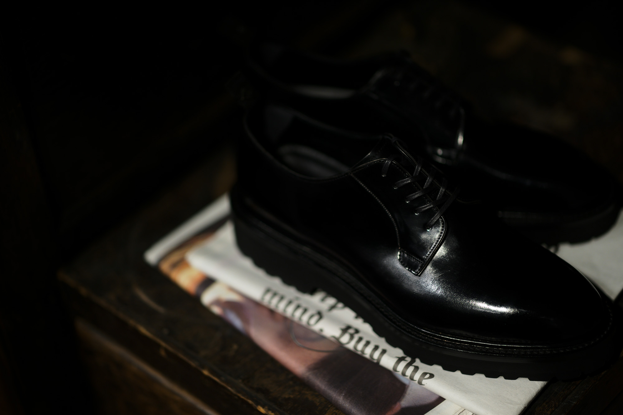 WH (ダブルエイチ) WHZ-0010 Cordovan Plane Toe Shoes (干場氏 スペシャル Zモデル) Birdie Last (バーディラスト) Shell Cordovan シェルコードバンレザー プレーントゥシューズ BLACK (ブラック) MADE IN JAPAN (日本製) 2018 秋冬 【Special限定モデル】【12月01日発売分】【ご予約受付中】 愛知 名古屋 alto e diritto altoediritto アルトエデリット