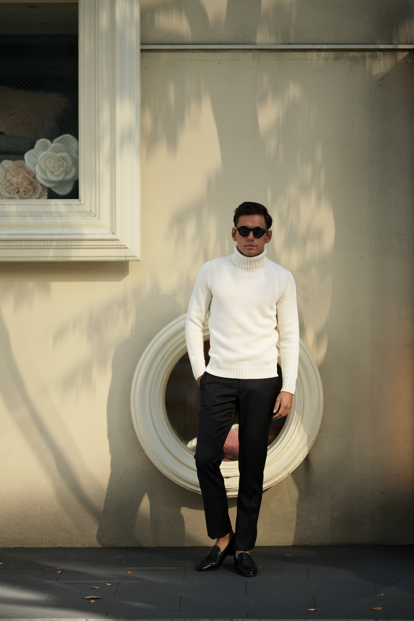 ZANONE (ザノーネ) Cashmere Turtle Neck Sweater (カシミア タートルネックセーター) ミドルゲージ カシミア ニット セーター OFF WHITE (オフホワイト・Z4918) made in italy (イタリア製) 2018 秋冬新作 愛知 名古屋 altoediritto アルトエデリット カシミヤ