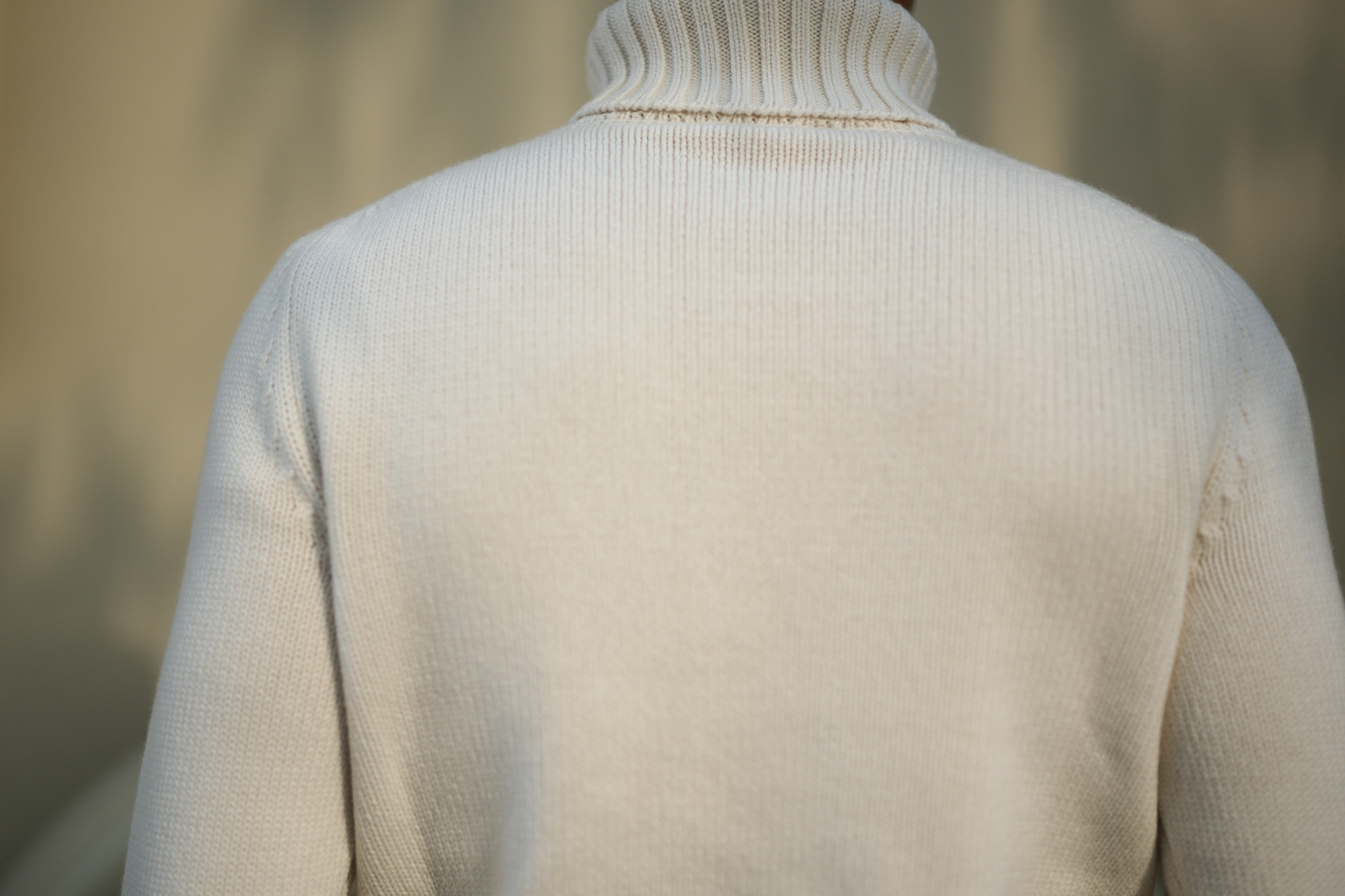 ZANONE (ザノーネ) Cashmere Turtle Neck Sweater (カシミア タートルネックセーター) ミドルゲージ カシミア ニット セーター OFF WHITE (オフホワイト・Z4918) made in italy (イタリア製) 2018 秋冬新作 愛知 名古屋 altoediritto アルトエデリット カシミヤ