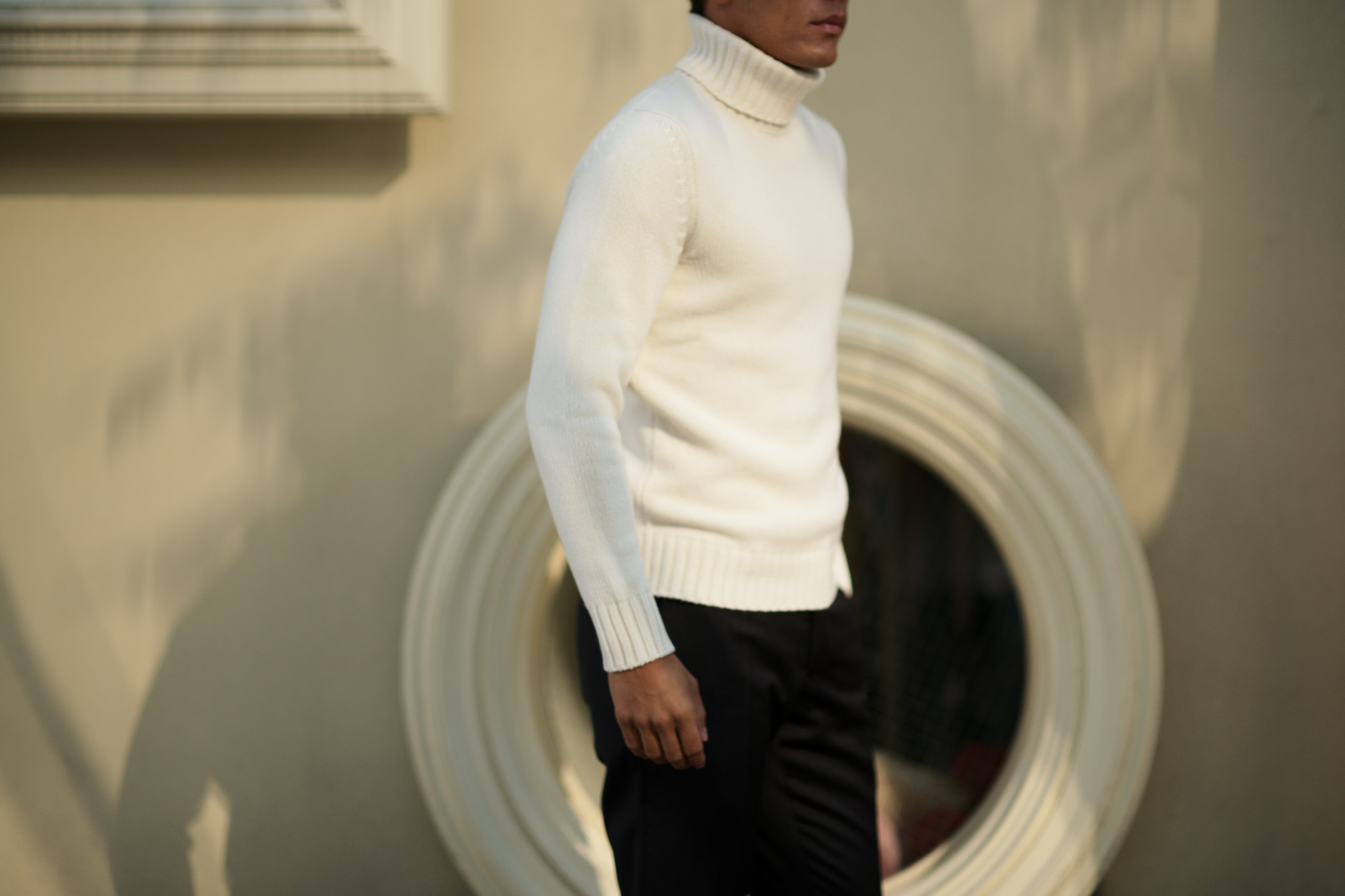 ZANONE (ザノーネ) Cashmere Turtle Neck Sweater (カシミア タートルネックセーター) ミドルゲージ カシミア ニット セーター OFF WHITE (オフホワイト・Z4918) made in italy (イタリア製) 2018 秋冬新作 愛知 名古屋 altoediritto アルトエデリット カシミヤ