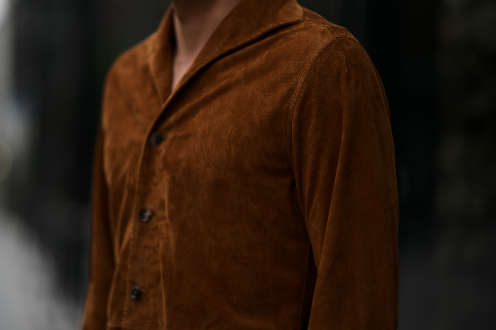 Alfredo Rifugio (アルフレード リフージオ) SS326 CAMOSCIO Summer Suede Leather Shirts サマースウェード レザーシャツ CAMEL (キャメル) made in italy (イタリア製) 2019 春夏 【ご予約受付中】 alfredorifujio アルフレードリフージオ 愛知 名古屋 Alto e Diritto アルト エ デリット alto e diritto アルトエデリット レザージャケット 素肌にレザー 42,44,46,48,50,52