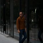 Alfredo Rifugio (アルフレード リフージオ) SS326 CAMOSCIO Summer Suede Leather Shirts サマースウェード レザーシャツ CAMEL (キャメル) made in italy (イタリア製) 2019 春夏 【ご予約受付中】のイメージ