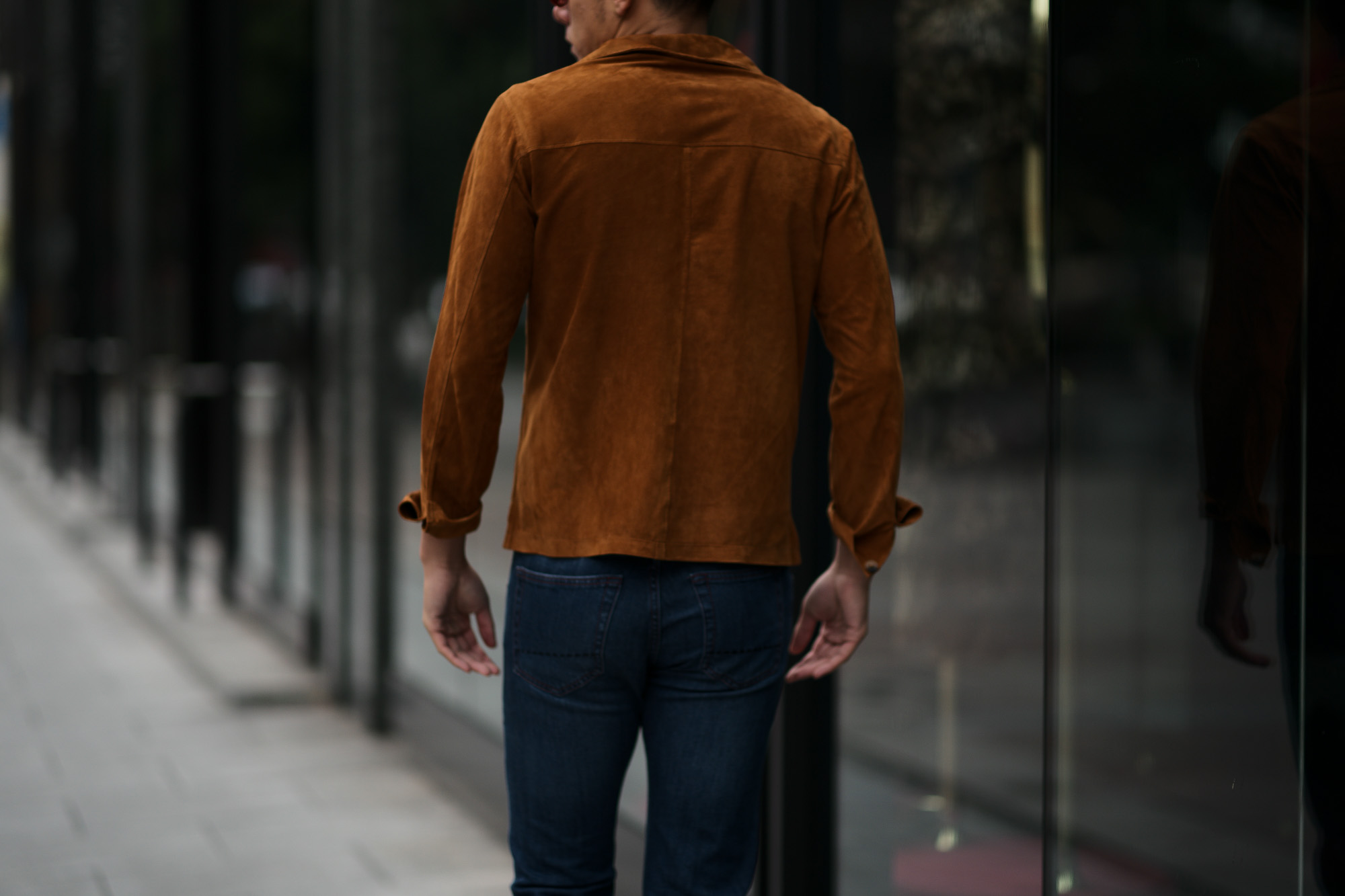 Alfredo Rifugio (アルフレード リフージオ) SS326 CAMOSCIO Summer Suede Leather Shirts サマースウェード レザーシャツ CAMEL (キャメル) made in italy (イタリア製) 2019 春夏 【ご予約受付中】 alfredorifujio アルフレードリフージオ 愛知 名古屋 Alto e Diritto アルト エ デリット alto e diritto アルトエデリット レザージャケット 素肌にレザー 42,44,46,48,50,52