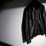 Cuervo (クエルボ) Satisfaction Leather Collection (サティスファクション レザー コレクション) TOM (トム) BUFFALO LEATHER (バッファロー レザー) シングル ライダース ジャケット BLACK (ブラック) MADE IN JAPAN (日本製) 2019 春夏【ご予約受付中】のイメージ