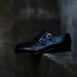 ENZO BONAFE(エンツォボナフェ) EB-36 Double Monk Strap Shoes INCA Leather ダブルモンクストラップシューズ NERO (ブラック) made in italy (イタリア製) 2018 秋冬新作 【Special Model】のイメージ