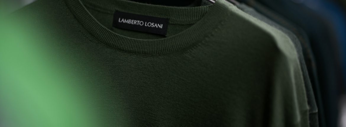 LAMBERTO LOSANI / ランベルト・ロザーニ (2019 秋冬 プレ展示会) lambertolosani ランベルトロザーニ ニット カシミヤ タートルネック クルーネック 愛知 名古屋 altoediritto アルトエデリット