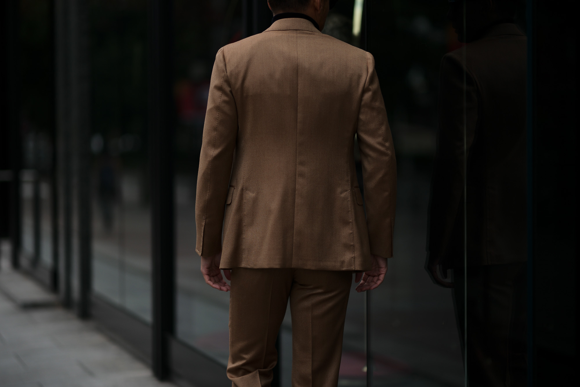 LARDINI (ラルディーニ) SARTORIA (サルトリア) SOLARO ソラーロ 3P スーツ BEIGE (ベージュ・1) Made in italy (イタリア製) 2018 秋冬新作  愛知 名古屋 alto e diritto altoediritto アルトエデリット