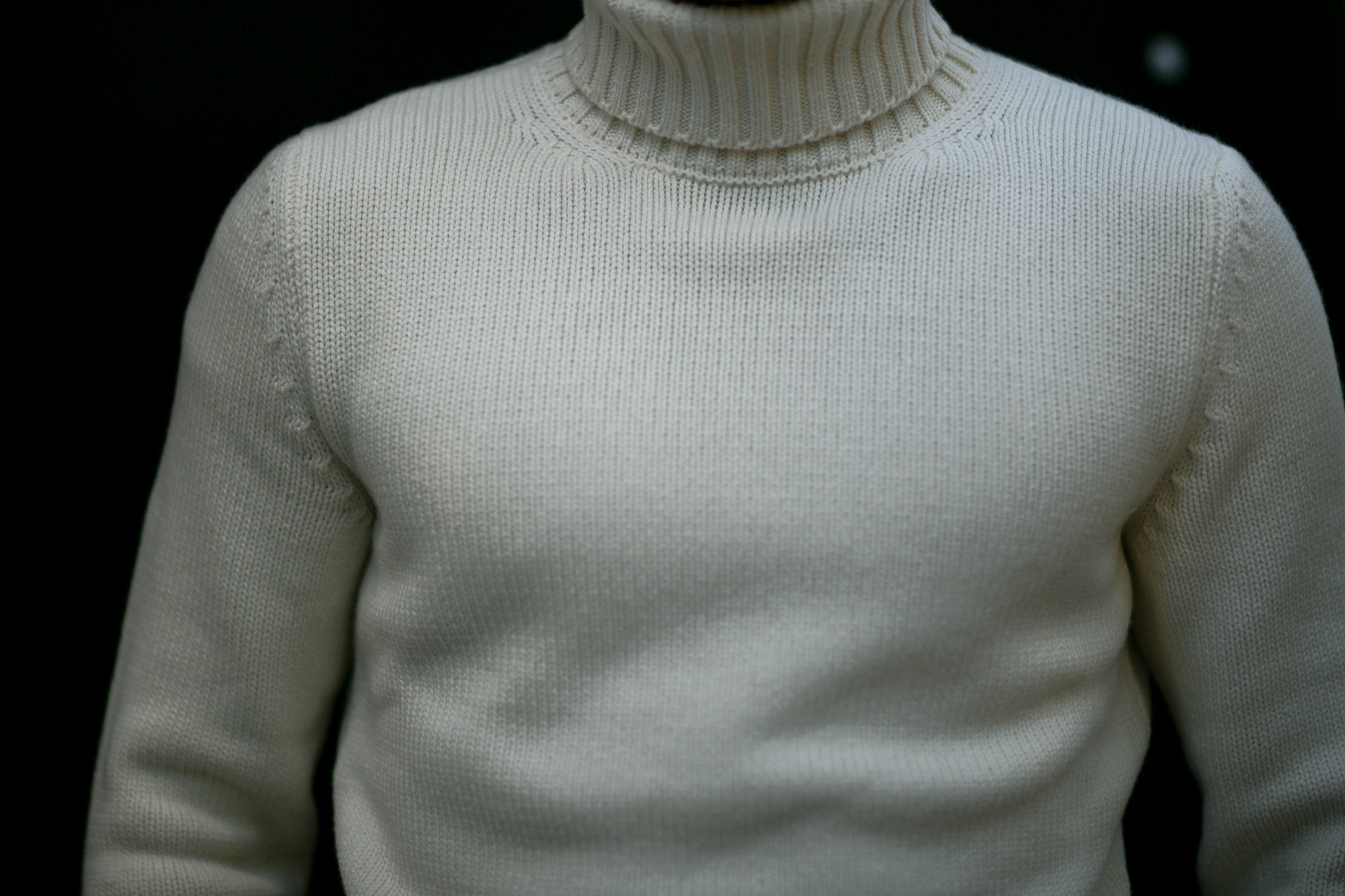 ZANONE (ザノーネ) Cashmere Turtle Neck Sweater (カシミア タートルネックセーター) ミドルゲージ カシミア ニット セーター OFF WHITE (オフホワイト・Z4918) made in italy (イタリア製) 2018 秋冬新作 愛知 名古屋 altoediritto アルトエデリット カシミヤ