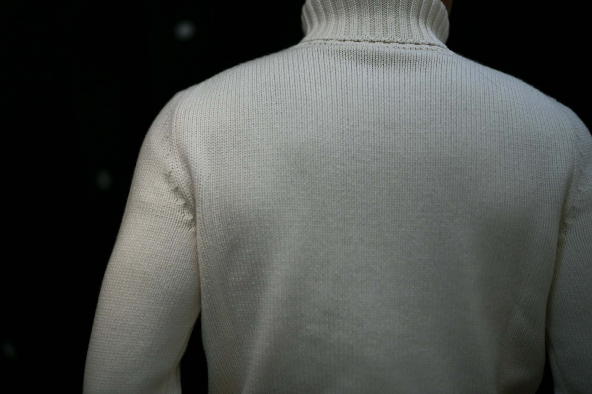 ZANONE (ザノーネ) Cashmere Turtle Neck Sweater (カシミア タートルネックセーター) ミドルゲージ カシミア ニット セーター OFF WHITE (オフホワイト・Z4918) made in italy (イタリア製) 2018 秋冬新作 愛知 名古屋 altoediritto アルトエデリット カシミヤ