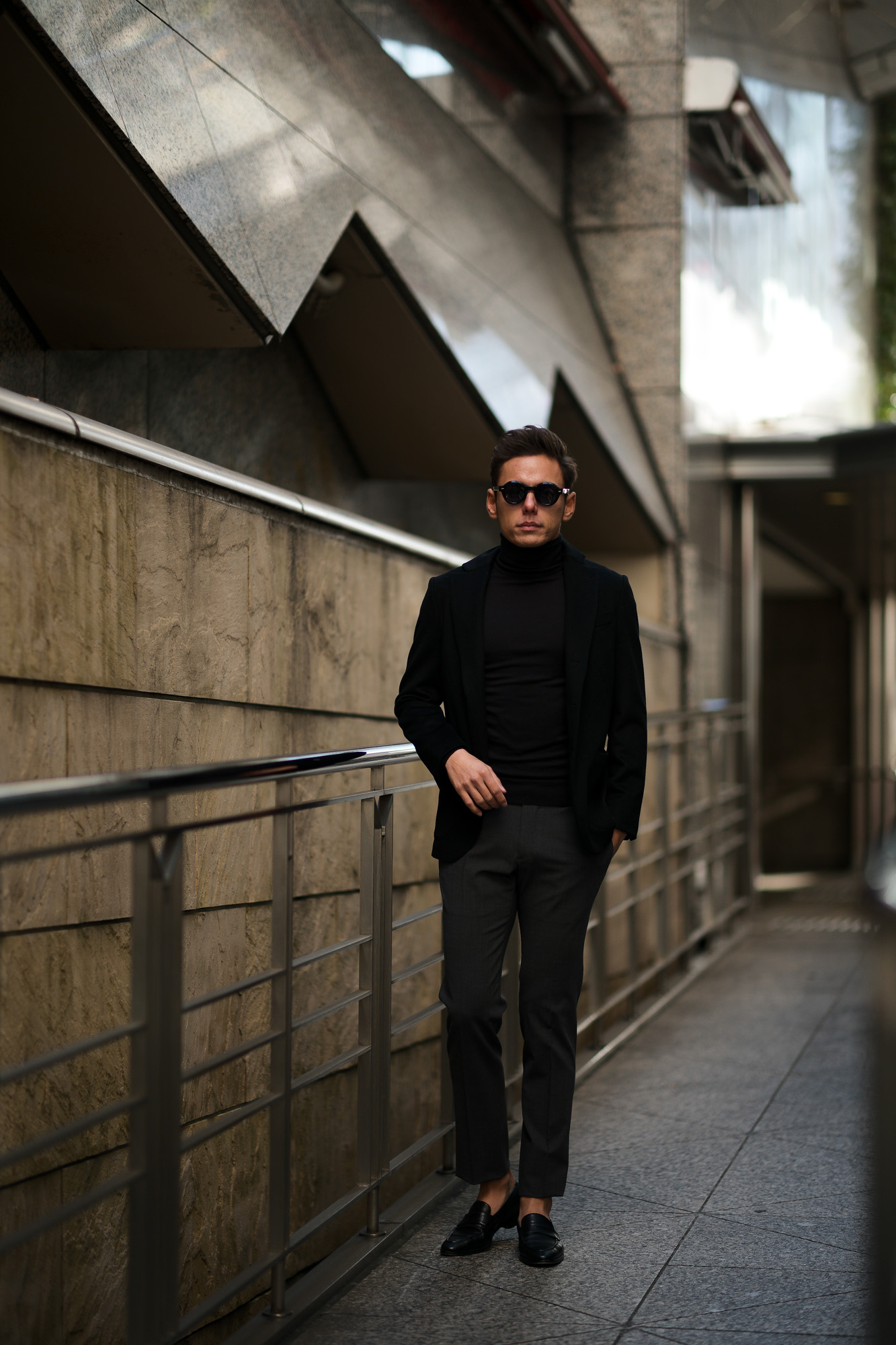 Cuervo (クエルボ) Sartoria Collection (サルトリア コレクション) Lobb (ロブ) Cashmere カシミア 3B ジャケット BLACK (ブラック) MADE IN JAPAN (日本製) 2019 春夏新作 【第1便ご予約受付中】愛知 名古屋 altoediritto アルトエデリット スーツ ジャケット カシミヤ