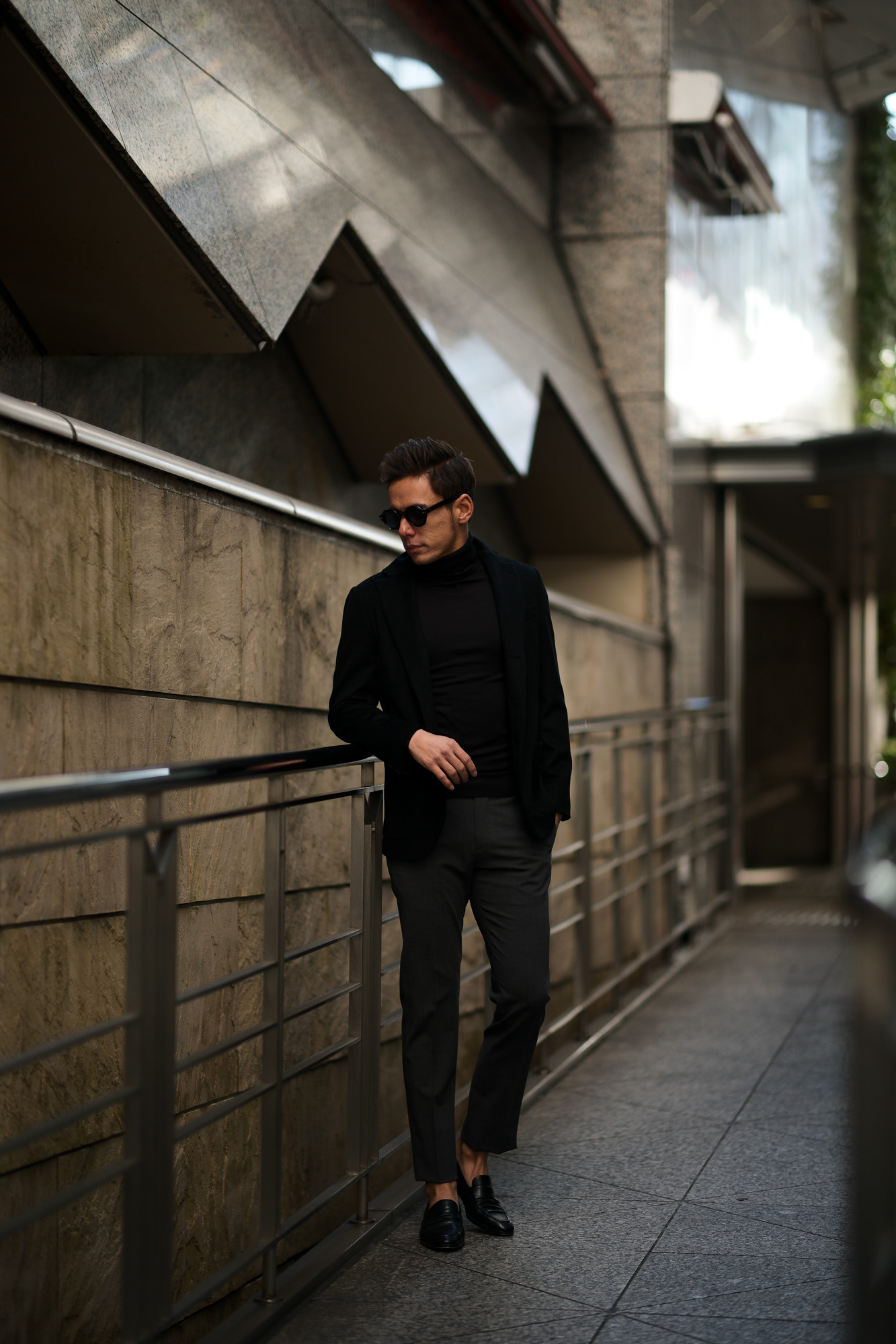 Cuervo (クエルボ) Sartoria Collection (サルトリア コレクション) Lobb (ロブ) Cashmere カシミア 3B ジャケット BLACK (ブラック) MADE IN JAPAN (日本製) 2019 春夏新作 【第1便ご予約受付中】愛知 名古屋 altoediritto アルトエデリット スーツ ジャケット カシミヤ