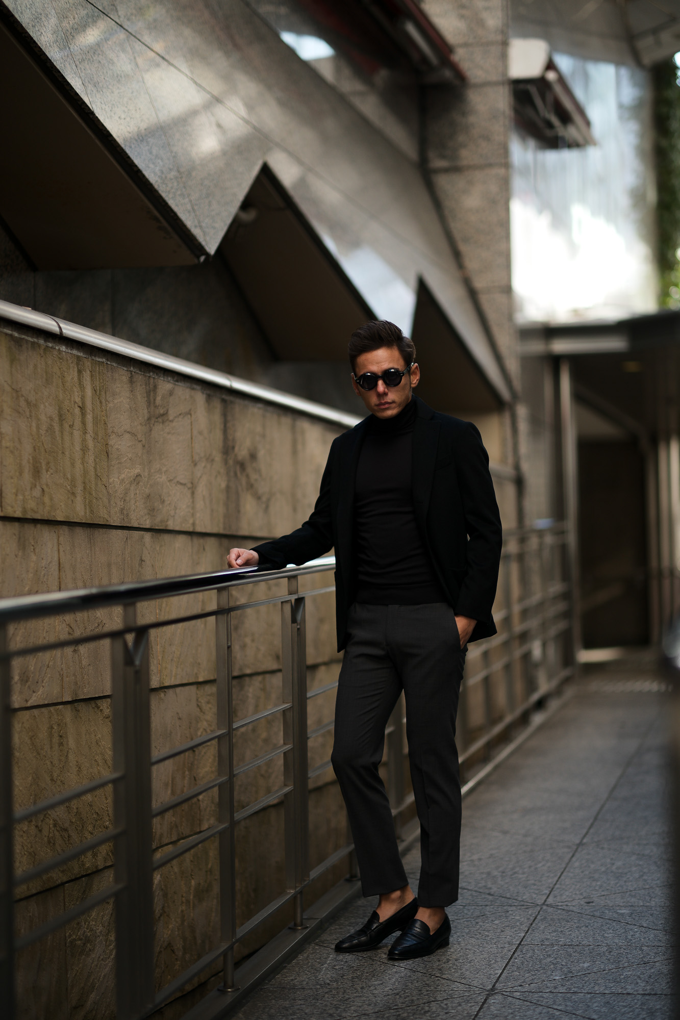 Cuervo (クエルボ) Sartoria Collection (サルトリア コレクション) Lobb (ロブ) Cashmere カシミア 3B ジャケット BLACK (ブラック) MADE IN JAPAN (日本製) 2019 春夏新作 【第1便ご予約受付中】愛知 名古屋 altoediritto アルトエデリット スーツ ジャケット カシミヤ