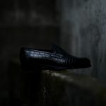ENZO BONAFE (エンツォボナフェ) ART.3713 Coin Loafer コインローファー Crocodile クロコダイル エキゾチックレザーシューズ COCCO NERO (ブラック) made in italy (イタリア製) 2019 秋冬のイメージ