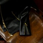 Georges de Patricia (ジョルジュ ド パトリシア) Carrera 18K GOLD (カレラ 18K　ゴールド) Super Soft Sheepskin シングル ライダース ジャケット NOIR (ブラック) 2019 春夏新作 【Special Model】のイメージ