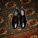 WH (ダブルエイチ) WHS-0001 Plane Toe Shoes (干場氏 スペシャル モデル) Cruise Last (クルーズラスト) ANNONAY Vocalou Calf Leather プレーントゥシューズ BLACK (ブラック) MADE IN JAPAN(日本製) 2019 春夏新作のイメージ