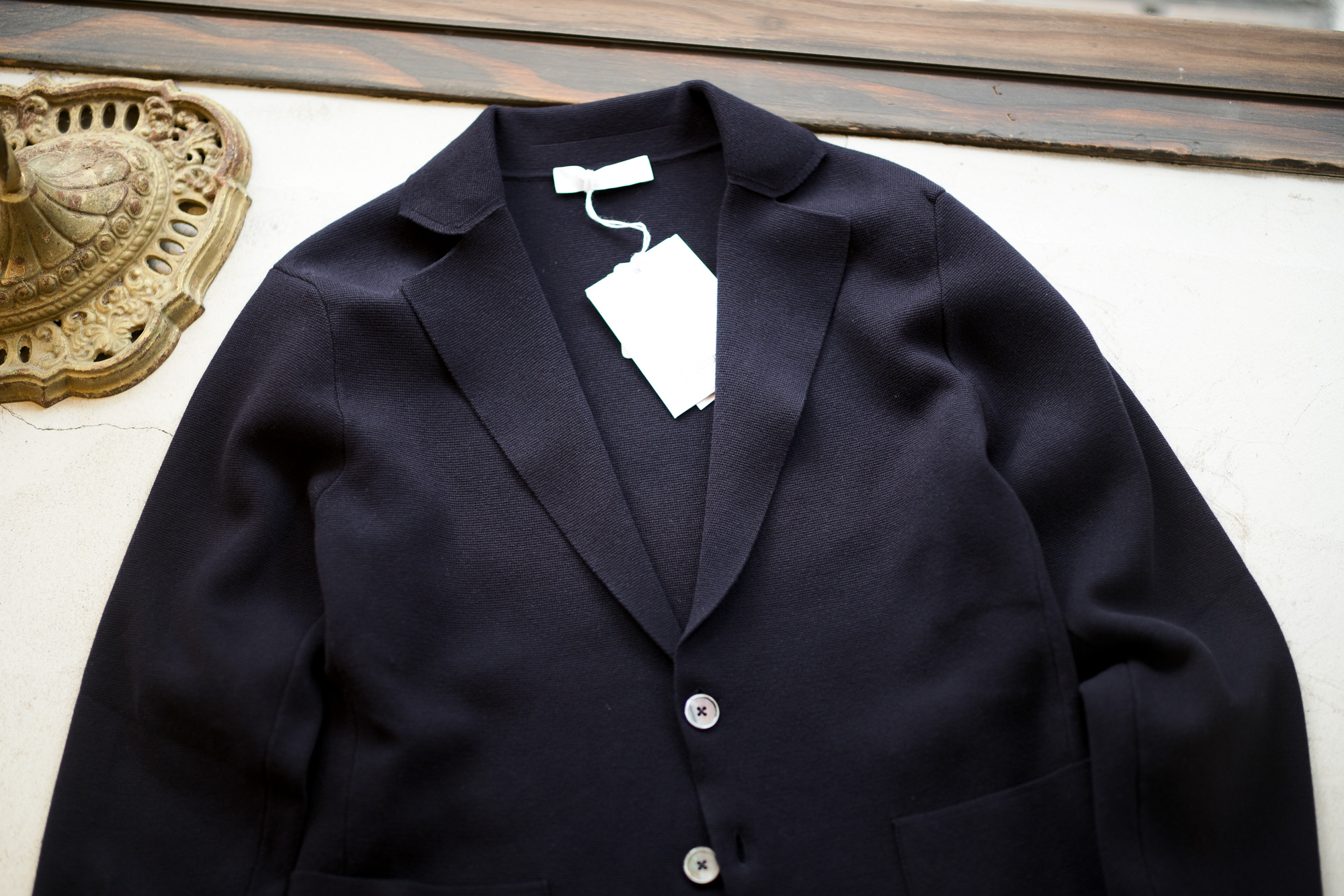 Cruciani (クルチアーニ) Milano Rib Jacket (ミラノリブ ジャケット) 2B コットン ミラノリブ ジャケット NAVY (ネイビー・469BS) made in italy (イタリア製) 2019 春夏新作 愛知 名古屋 altoediritto アルトエデリット