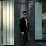 Cuervo (クエルボ) Sartoria Collection (サルトリア コレクション) Lobb (ロブ) Cashmere カシミア 3B ジャケット BLACK (ブラック) MADE IN JAPAN (日本製) 2019 春夏新作 【第2便ご予約受付開始】のイメージ