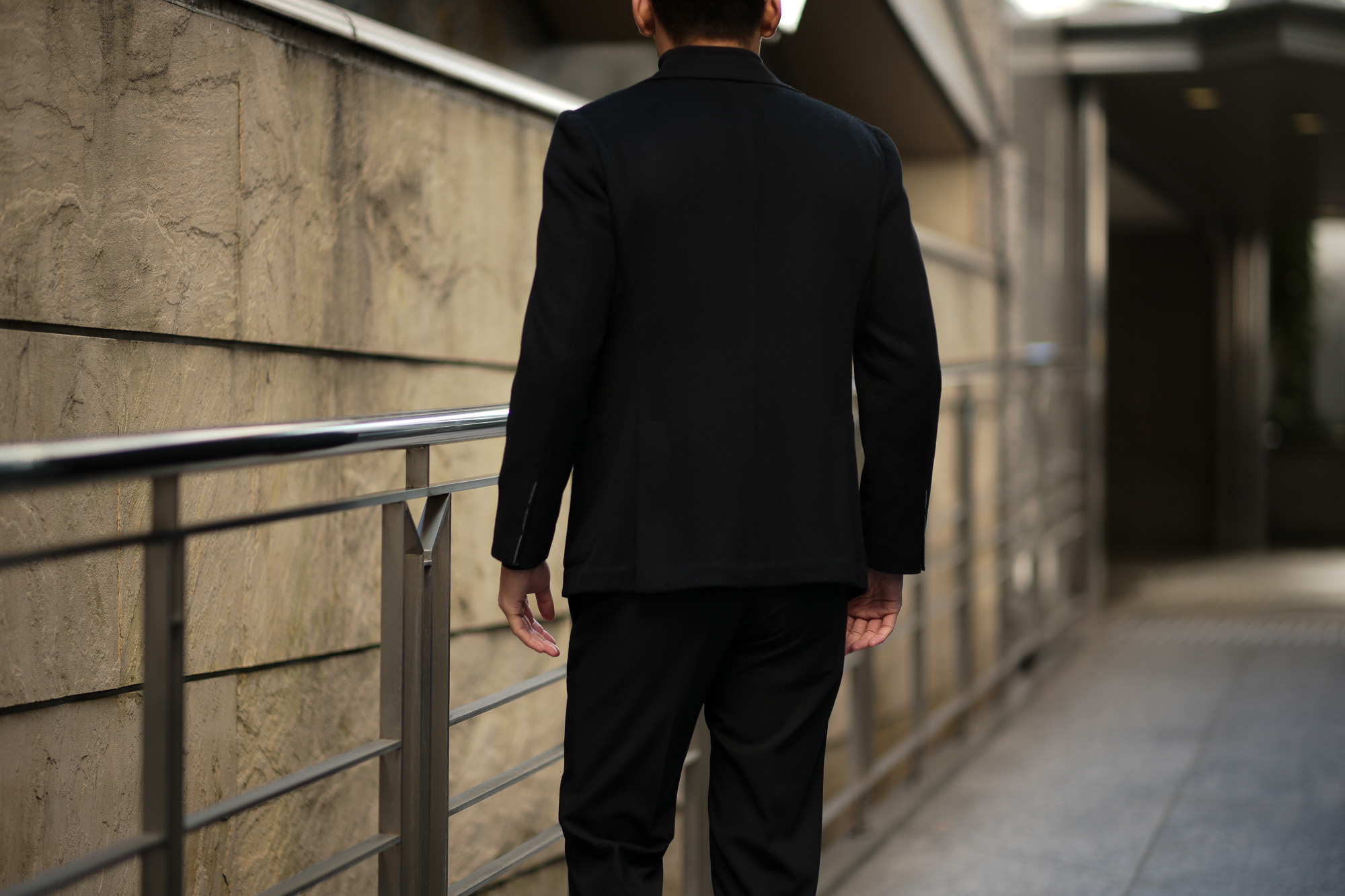 Cuervo (クエルボ) Sartoria Collection (サルトリア コレクション) Lobb (ロブ) Cashmere カシミア 3B ジャケット BLACK (ブラック) MADE IN JAPAN (日本製) 2019 春夏新作 【第2便ご予約受付開始】愛知 名古屋 altoediritto アルトエデリット スーツ ジャケット カシミヤ