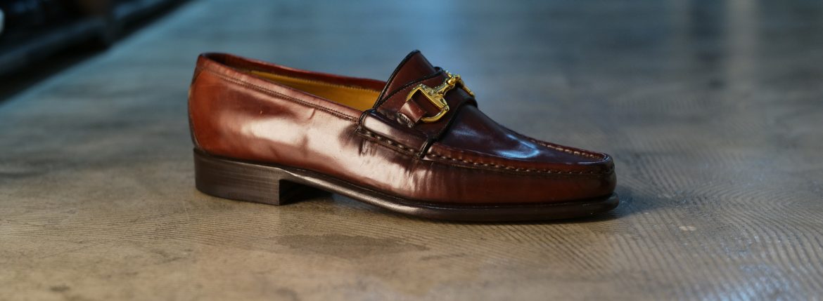 ENZO BONAFE (エンツォボナフェ) ART.2695 Bit Loafer ビットローファー CORDOVAN コードバン ドレスシューズ ローファー No.8(バーガンディー) made in italy (イタリア製) 2019秋冬 enzobonafe 愛知 名古屋 altoediritto アルトエデリット