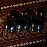 ENZO BONAFE(エンツォボナフェ) ART.3995 Double strap boot Du Puy Vitello デュプイ社ボックスカーフ ダブルストラップブーツ NERO (ブラック) made in italy (イタリア製) 2019 春夏新作のイメージ