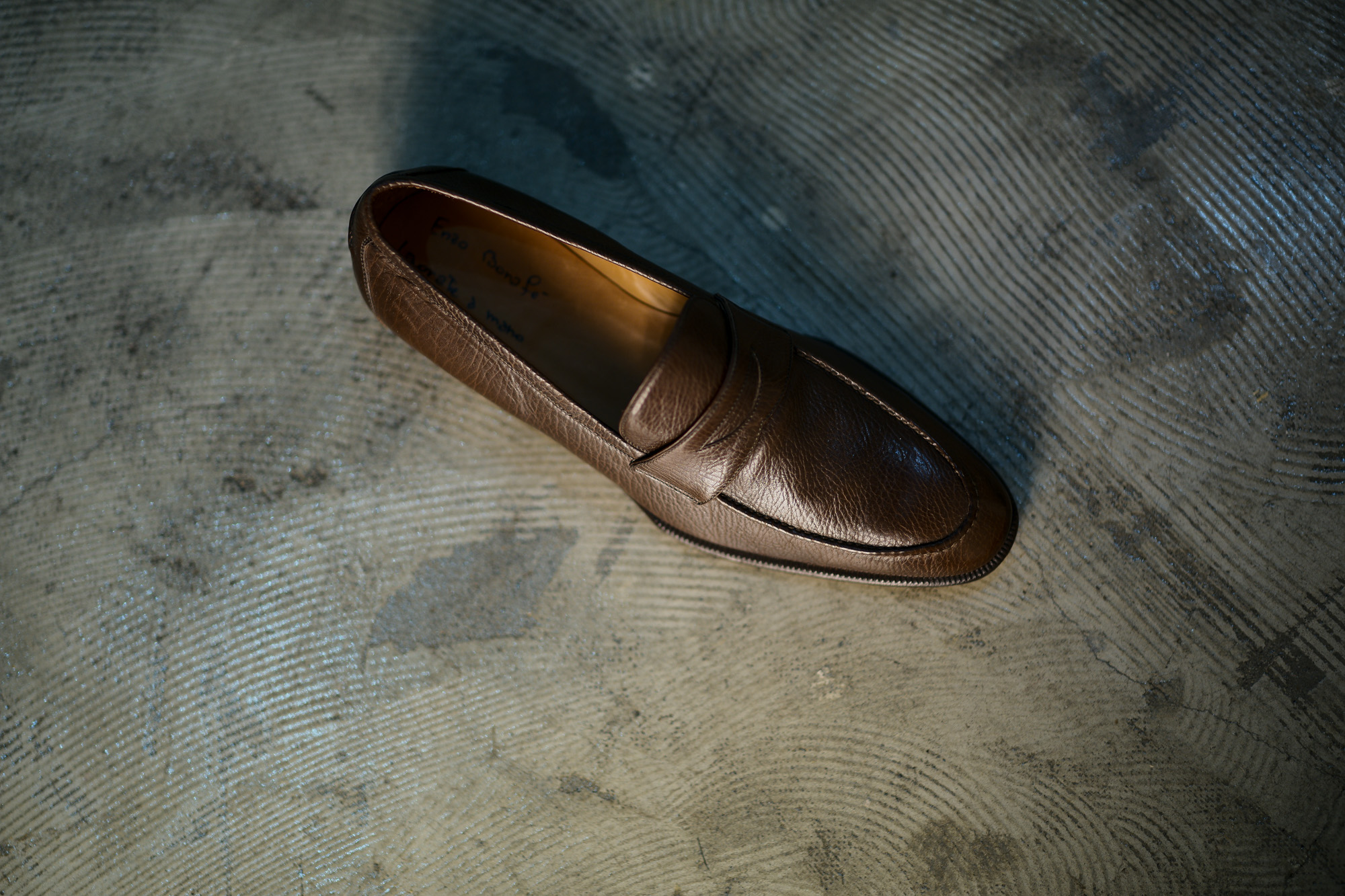 ENZO BONAFE (エンツォボナフェ) ART. EB-08 Crocodile Coin Loafer (クロコダイル コイン ローファー) Mat Crocodile Leather マット クロコダイル レザー ドレスシューズ ローファー COCCO DARK BROWN (ブラウン) made in italy (イタリア製) 2019 秋冬 【ご予約受付開始】　 愛知 名古屋 enzobonafe エンツォボナフェ eb08 ローファー zodiac nagoya alto e diritto altoediritto アルトエデリット