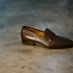 ENZO BONAFE(エンツォボナフェ) ART. EB-08 Coin Loafer コインローファー LAMA ラマレザー ドレスシューズ ローファー COLA(ブラウン) made in italy (イタリア製) 2019 秋冬 【ご予約受付開始】のイメージ