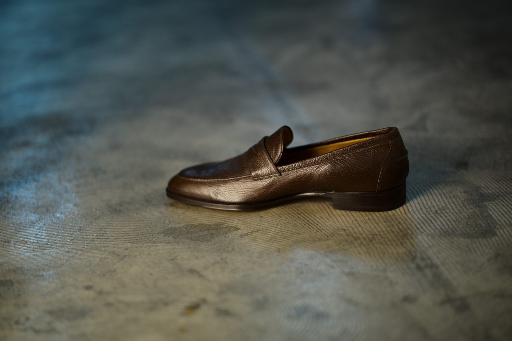 ENZO BONAFE(エンツォボナフェ) ART. EB-08 Coin Loafer コインローファー LAMA ラマレザー ドレスシューズ ローファー NERO(ブラック) made in italy (イタリア製)  2019 秋冬 【ご予約受付開始】愛知 名古屋 enzobonafe エンツォボナフェ eb08 ローファー zodiac nagoya alto e diritto altoediritto アルトエデリット コードバン