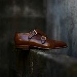 ENZO BONAFE (エンツォボナフェ) ART.EB-27 Double Monk Strap Shoes Horween Shell Cordovan Leather ホーウィン社シェルコードバンレザー ダブルモンクストラップシューズ BOURBON (バーボン) made in italy (イタリア製) 2019 秋冬新作のイメージ