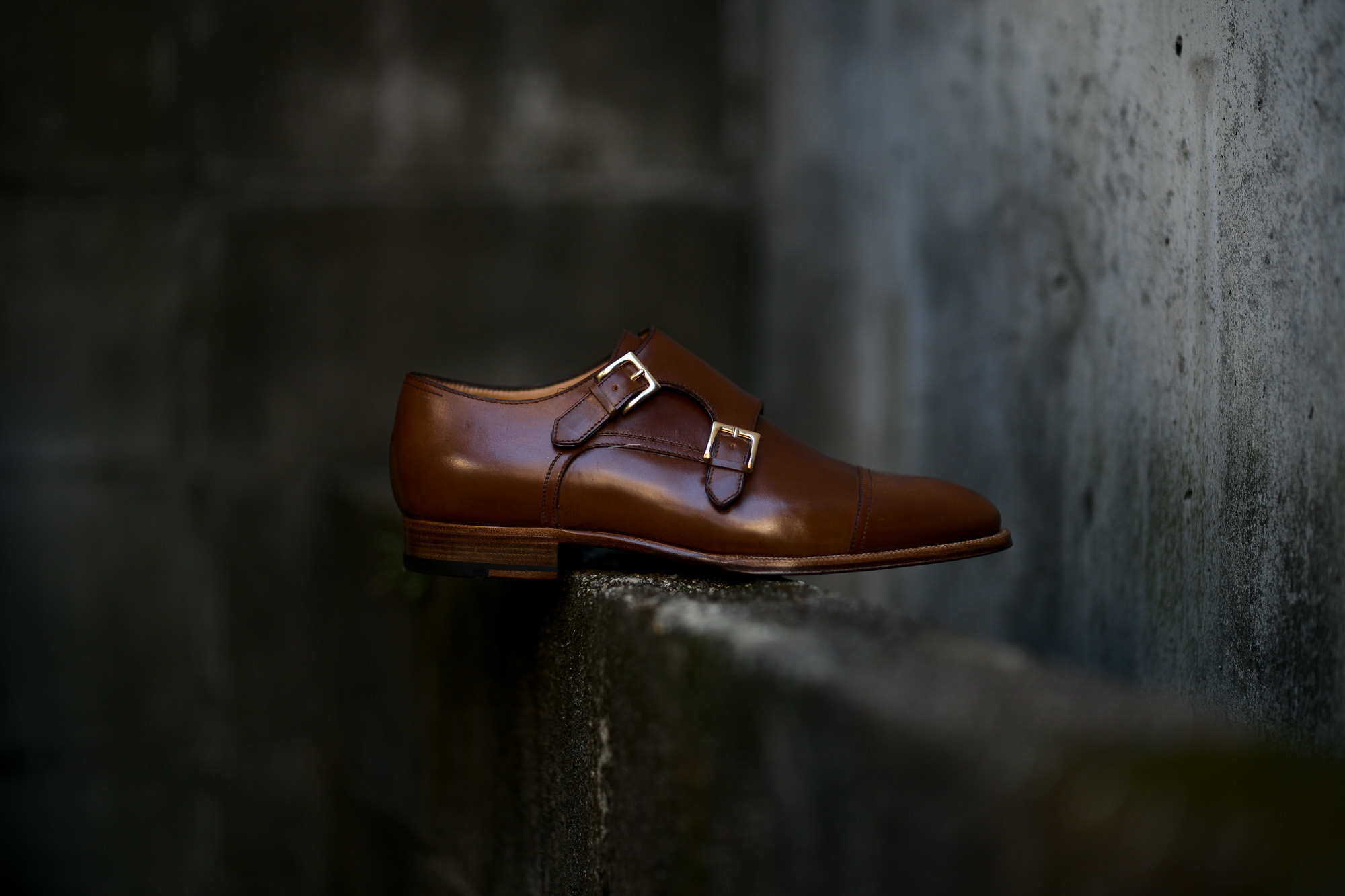 ENZO BONAFE (エンツォボナフェ) ART.EB-27 Double Monk Strap Shoes Horween Shell Cordovan Leather ホーウィン社シェルコードバンレザー ダブルモンクストラップシューズ BOURBON (バーボン) made in italy (イタリア製) 2019 秋冬新作 enzobonafe ダブルモンク ドレス ボナフェ レザーシューズ 愛知 名古屋 Alto e Diritto アルト エ デリット