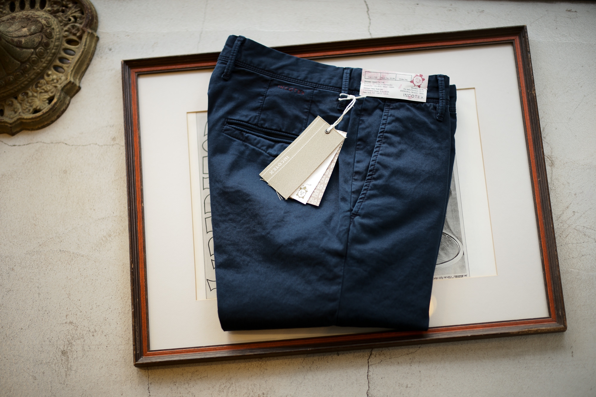 INCOTEX SLACKS（インコテックススラックス）10S100 SLIM FIT G.D. ...