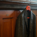 ISAIA (イザイア) POMPEI (ポンペイ) ウールシルクリネン サマー ジャケット BLACK (ブラック・990) Made in italy (イタリア製) 2019 春夏新作のイメージ
