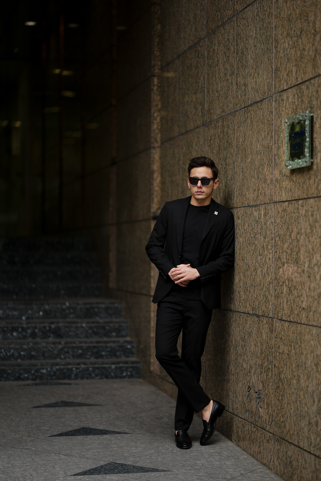 LARDINI (ラルディーニ) EASY WEAR (イージーウエア) Pakkaburu Suit (パッカブル スーツ) トロピカルウール  パッカブル ストレッチ スーツ BLACK (ブラック・306) made in italy (イタリア製) 2019 春夏新作 –  正規通販・名古屋のメンズセレクトショップ Alto e Diritto