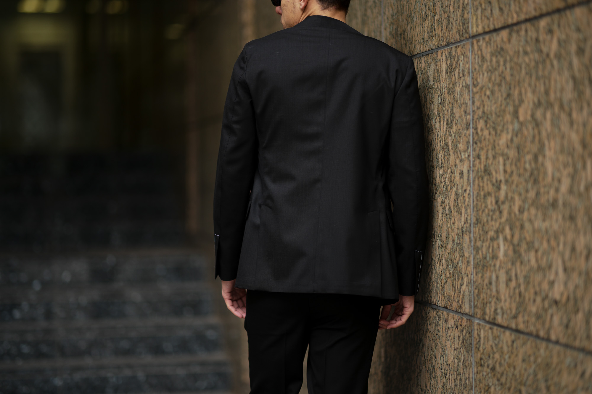 LARDINI (ラルディーニ) EASY WEAR (イージーウエア) Pakkaburu Suit (パッカブル スーツ) トロピカルウール  パッカブル ストレッチ スーツ BLACK (ブラック・306) made in italy (イタリア製) 2019 春夏新作 – 正規通販・名古屋の メンズセレクトショップ Alto e Diritto