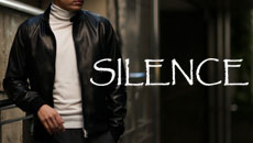 SILENCE (サイレンス) Single Rib Leather Jacket (シングル リブ レザー ジャケット) Lambskin Nappa Leather (ラムナッパ レザー) シングル ライダース ジャケット NERO (ブラック) Made in italy (イタリア製) 2019 春夏新作 愛知 名古屋 東京 大阪 alto e diritto アルトエデリット altoediritto