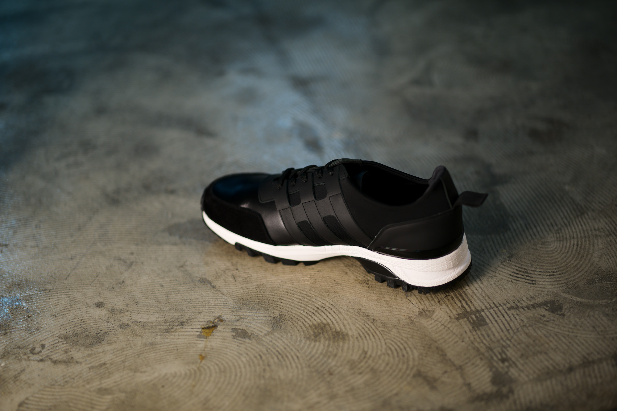 WH (ダブルエイチ) WH-0111 Faster Last(ファスターラスト) Sneakers スニーカー BLACK×WHITE (ブラック×ホワイト) MADE IN JAPAN (日本製) 2019 秋冬【ご予約受付開始】 愛知 名古屋 alto e diritto altoediritto アルトエデリット