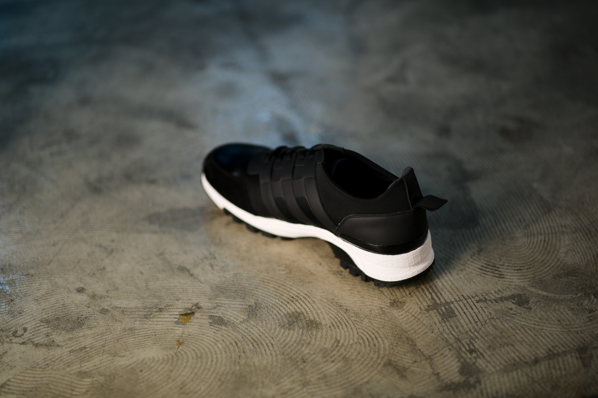 WH (ダブルエイチ) WH-0111 Faster Last(ファスターラスト) Sneakers スニーカー BLACK×WHITE (ブラック×ホワイト) MADE IN JAPAN (日本製) 2019 秋冬【ご予約受付開始】 愛知 名古屋 alto e diritto altoediritto アルトエデリット