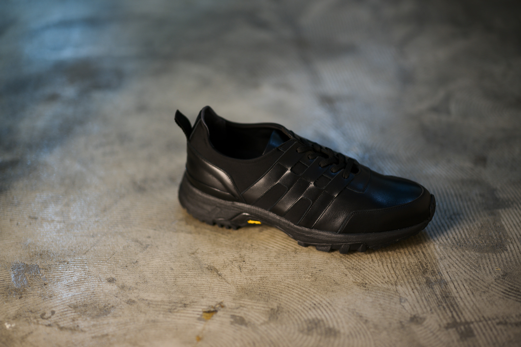 WH (ダブルエイチ) WH-0111 Faster Last(ファスターラスト) Sneakers スニーカー BLACK×BLACK (ブラック×ブラック) MADE IN JAPAN (日本製) 2019 秋冬【ご予約受付開始】 愛知 名古屋 alto e diritto altoediritto アルトエデリット