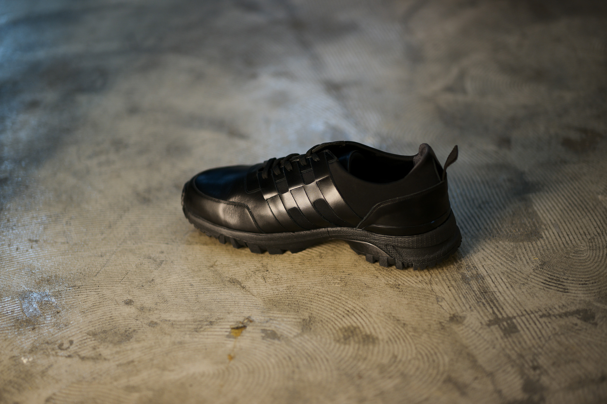 WH (ダブルエイチ) WH-0111 Faster Last(ファスターラスト) Sneakers スニーカー BLACK×BLACK (ブラック×ブラック) MADE IN JAPAN (日本製) 2019 秋冬【ご予約受付開始】 愛知 名古屋 alto e diritto altoediritto アルトエデリット