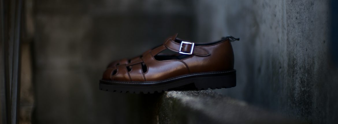 WH (ダブルエイチ) WH-0900 Gurkha Sandals Birdie Last (バーディラスト) ANNONAY Vocalou Calf Leather グルカサンダル ANT BROWN (アンティークブラウン) MADE IN JAPAN (日本製) 2019 春夏新作 【第2便ご予約開始】 wh0900 サンダル グルカ altoediritto アルトエデリット 干場義政 yoshimasahoshiba 坪内浩 hiroshitsubouchi