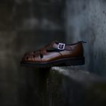 WH (ダブルエイチ) WH-0900 Gurkha Sandals Birdie Last (バーディラスト) ANNONAY Vocalou Calf Leather グルカサンダル ANT BROWN (アンティークブラウン) MADE IN JAPAN (日本製) 2019 春夏新作 【第2便ご予約開始】のイメージ