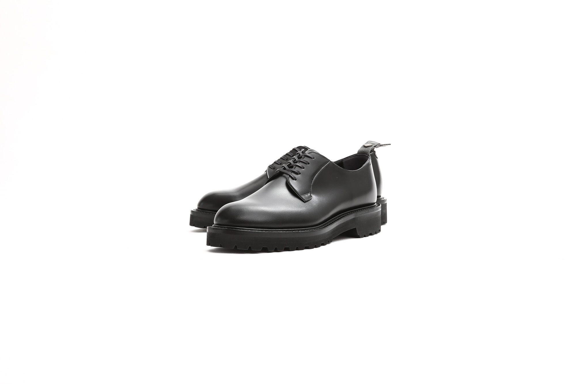 WH (ダブルエイチ) WHS-0010 Plane Toe Shoes (干場氏 スペシャル) Birdie Last (バーディラスト) ANNONAY Vocalou Calf Leather プレーントゥシューズ BLACK (ブラック) MADE IN JAPAN (日本製) 2019 春夏　【ご予約受付中】 愛知 名古屋 alto e diritto altoediritto アルトエデリット