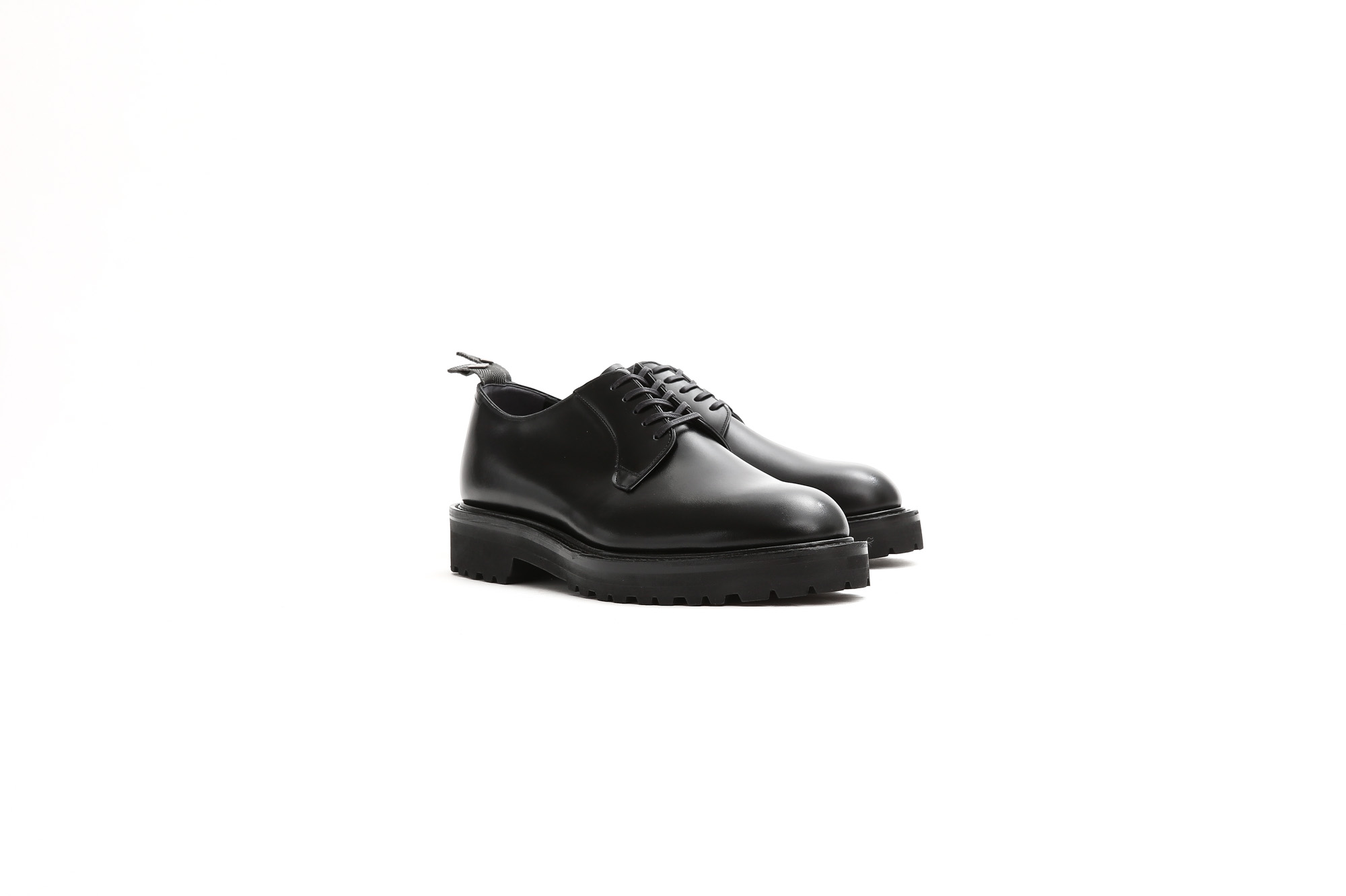 WH (ダブルエイチ) WHS-0010 Plane Toe Shoes (干場氏 スペシャル) Birdie Last (バーディラスト) ANNONAY Vocalou Calf Leather プレーントゥシューズ BLACK (ブラック) MADE IN JAPAN (日本製) 2019 春夏　【ご予約受付中】 愛知 名古屋 alto e diritto altoediritto アルトエデリット