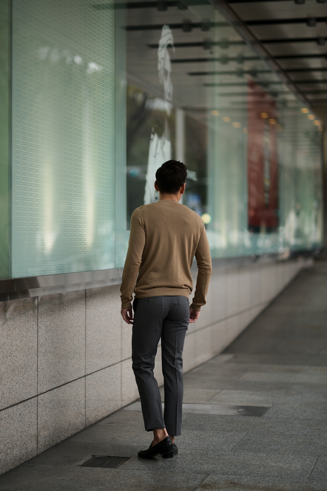 ZANONE (ザノーネ) Crew Neck Sweater (クルーネックセーター) コットンニット サマーセーター BEIGE (ベージュ・Z0866) made in italy (イタリア製) 2019 春夏新作 愛知 名古屋 altoediritto アルトエデリット