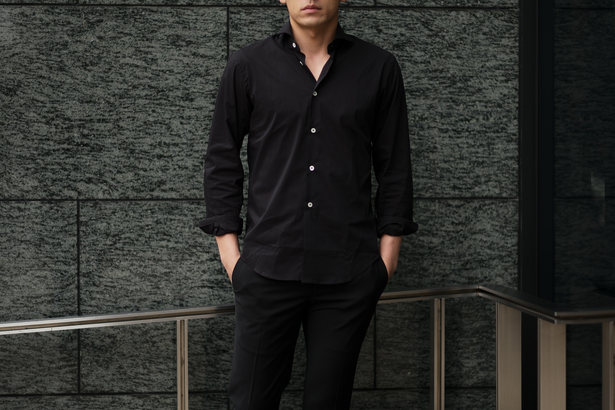 Cuervo (クエルボ) Sartoria Collection (サルトリア コレクション) Pier(ピエル) STRETCH COTTON ストレッチコットン シャツ BLACK (ブラック),NAVY(ネイビー),WHITE(ホワイト),SAX(サックス),BEIGE(ベージュ),BORDEAUX (ボルドー) MADE IN ITALY (イタリア製) 2019 春夏 【第2便ご予約受付中】【新色ホワイト、サックス、ベージュ、ボルドー追加】イタリアシャツ 愛知 名古屋 altoediritto アルトエデリット